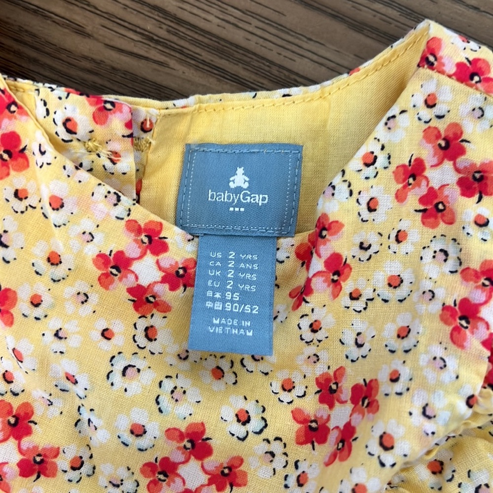 2T GAP Baby summer dress with diaper cover - Picture 5 of 7